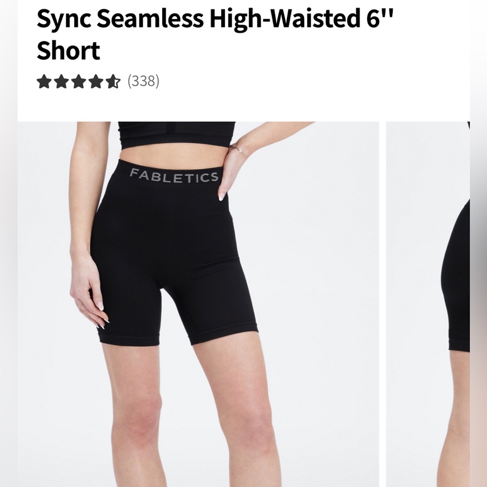 Fabletics Seamlessly Workout Shorts - image 2